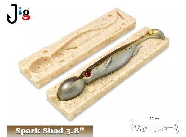 Spark Shad 3.8 98 мм - 2