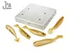 Spark Shad 3.8 98 мм х 5 мест DUOCOLOR Алюминий - 3