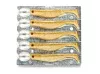 Spark Shad 3.8 98 мм х 5 мест DUOCOLOR Алюминий - 1