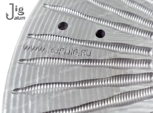 Центробежная форма Flat Worm 3.1 79 мм х 48 мест Алюминий - 4