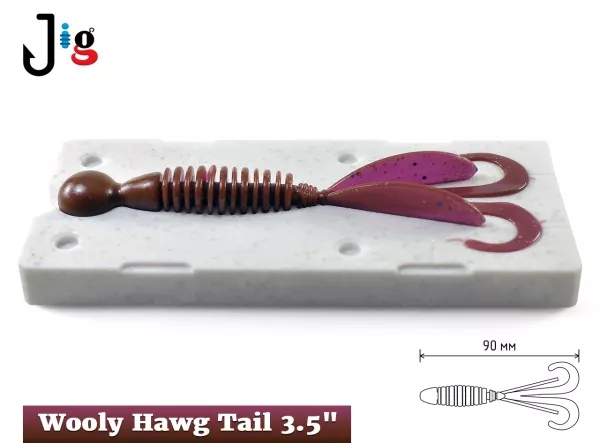 Wooly Hawg Tail 3.5 90 мм - 2_a