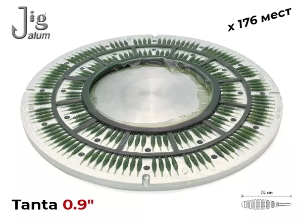 Центробежная форма Tanta 0.9 24 мм х 176 мест Алюминий 2