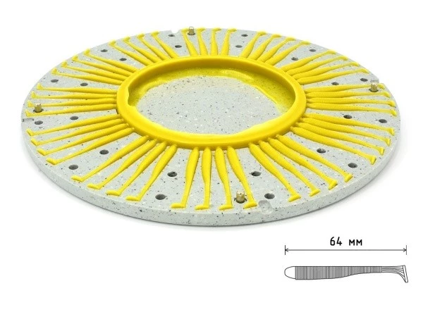 Центробежная форма Fish Tail Shad 2.5 64 мм x 48 мест - 2