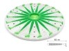 Центробежная форма Ребристый 4 102 мм x 18 мест Алюминий - 2