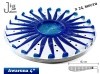 Центробежная форма Awaruna 4 102 мм х 24 места Алюминий - 2