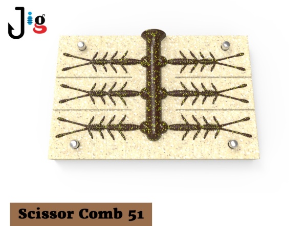 Scissor Comb 2 51 мм х 6 мест 1