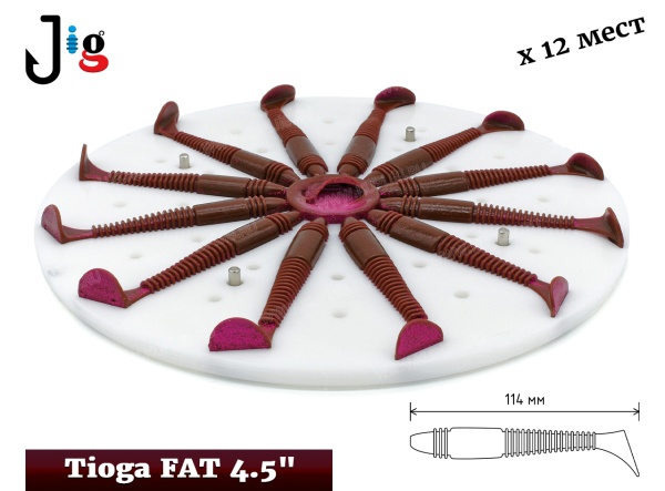 Центробежная форма Tioga FAT 4.5 114 мм х 12 мест - 2