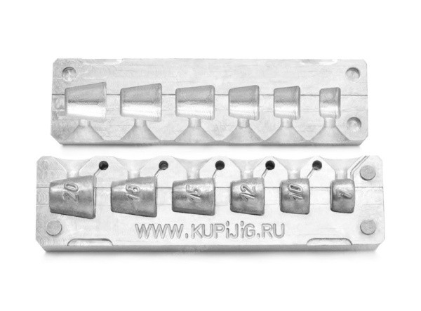 Форма для литья грузил Stinger Spin от 7 до 20 г - 1