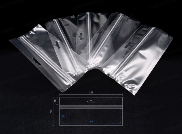 Пакет Zip-Lock 210x95 (100 шт.)