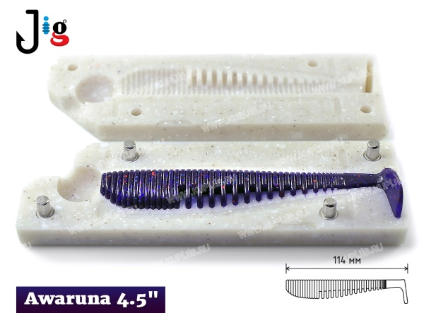 Awaruna 4.5 114 мм под углом 45° - 2