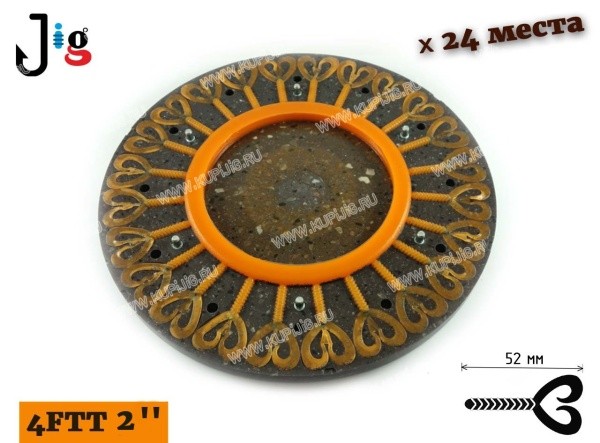 Центробежная форма 4FTT 2 52 мм x 24 места - 2