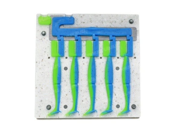 Sawamura One'up Shad 4 94 мм x 5 мест JIG-MAKER - 1