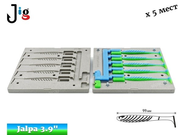 Jalpa 3.9 99 мм х 5 мест JIG-MAKER - 2
