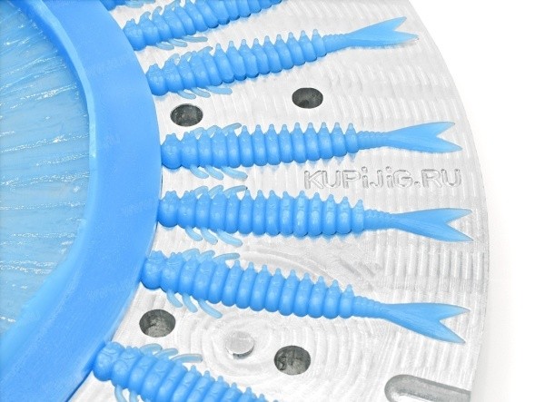 Центробежная форма Beetle Larva Slug 2.3 60 мм x 36 мест Алюминий - 3